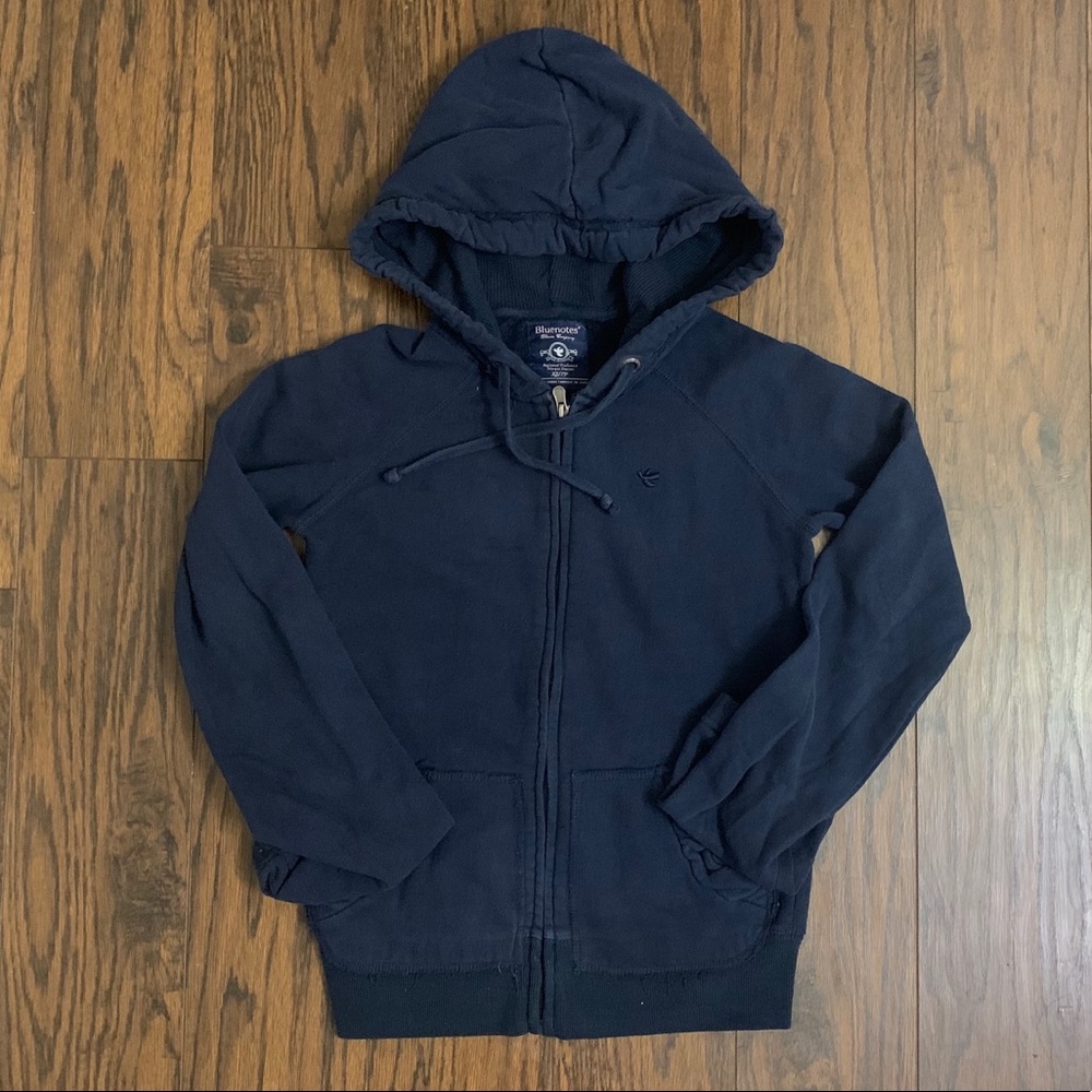 3/$30 Bluenotes Navy Sweatshirt Hoodie